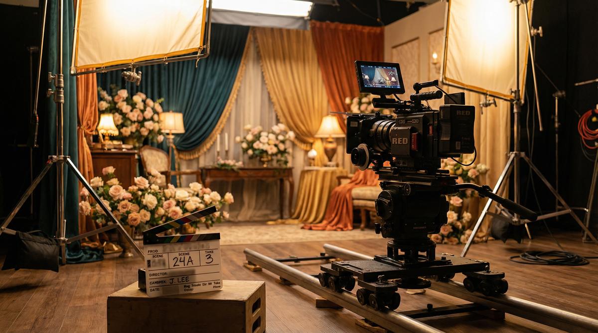 91传媒原创影视作品《光影之约》幕后制作传媒教程